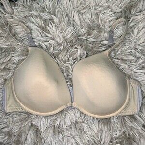 Cacique padded underwire nude bra women's plus size 42C